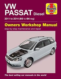 VW Passat Diesel Owners Workshop Manual 2011-2014