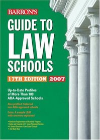 Guide to Law Schools (Barron's Guide to Law Schools)