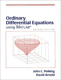 Ordinary Differential Equations Using Matlab