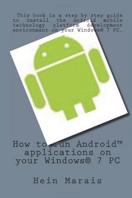 How to run Android(TM) applications on your Windows 7 PC