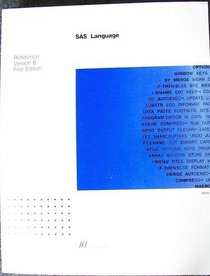 Sas Language: Reference, Version 6