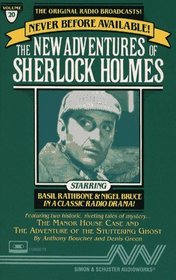 The Manor House Case / The Adventure of the Stuttering Ghost (New Adventures of Sherlock Holmes #20) (Abridged Audio Cassette)