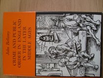 Crime and Public Order in England in the Later Middle Ages (Study in Social History)