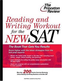 Reading and Writing Workout for the NEW SAT (Sat Verbal Workout)