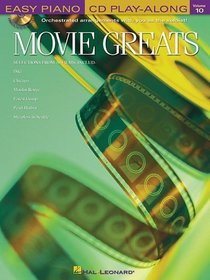 MOVIE GREATS VOLUME 10       BK/CD EASY PIANO             CD PLAY-ALONG (Easy Piano Play-Along)
