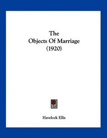 The Objects Of Marriage (1920)