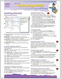 Microsoft Entourage 2004 for Mac Quick Source Guide