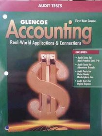 Glencoe Accounting First-Year Course Audit Tests. (Paperback)