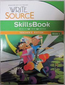 Write Source: SkillsBook Student Edition Grade 4