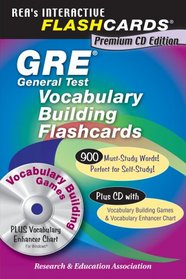 GRE Vocabulary  Flashcard Book w/CD-ROM (REA) (Flash Card Books)
