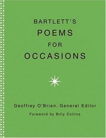 Bartlett's Poems for Occasions