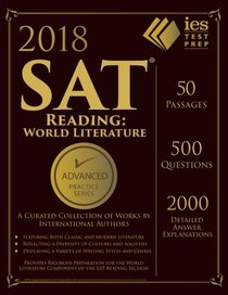 2018 SAT Reading: World Literature Practice Book (Advanced Practice Series)
