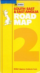 Aa South East and East Anglia Road Map