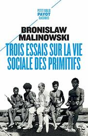 Trois essais sur la vie sociale des primitifs 1_ere_ed