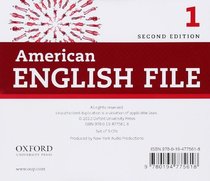 American English File 2E 1 Class Audio CDs