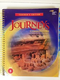 Journeys: Teacher's Edition Volume 6 Grade 5 2014