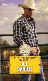 The New Deputy in Town (Whitehorse Montana, Bk 2) (Cowboy at Heart) (Larger Print)