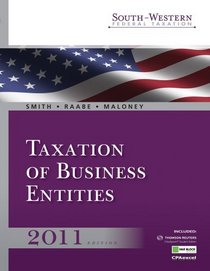 South-Western Federal Taxation 2011: Taxation of Business Entities (with H&R Block @ Home Tax Preparation Software CD-ROM, RIA Checkpoint & CPAexcel 2-Semester Printed Access Card)