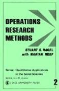 Operations Research Methods: As Applied to Political Science and the Legal Process (Quantitative Applications in the Social Sciences)