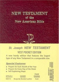New Testament Vest Pocket (St. Joseph)