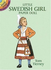 Little Swedish Girl Paper Doll (Dover Little Activity Books)