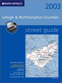Rand McNally Street Guide Lehigh/North Hampton, Pennsylvania
