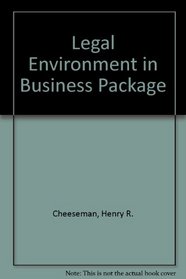 Legal Environment in Business Package