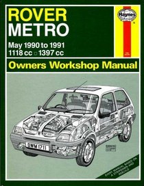 Rover Metro 1990-91 Owner's Workshop Manual (Service & repair manuals)