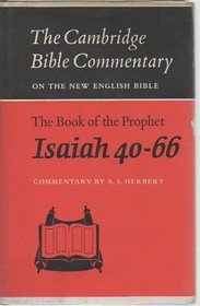 The Book of the Prophet Isaiah, Chapters 40-66 (Cambridge Bible Commentaries on the Old Testament)