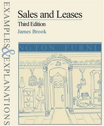 Sales and Leases: Examples and Explanations (Examples  Explanations Series)