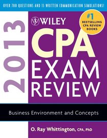 Wiley CPA Exam Review 2013, Business Environment and Concepts