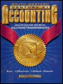 South-Western Century 21 Accounting Multicolumn Journal: Transparencies [7th Edition]