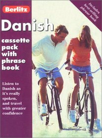 Danish Cassette Pack with Phrase Book