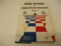 Personal Relationships, Vol. 1: Studying Personal Relationships