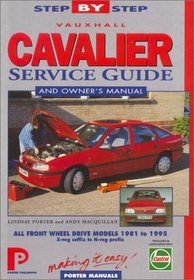 Vauxhall Cavalier 1981-95 (Porter Manuals)