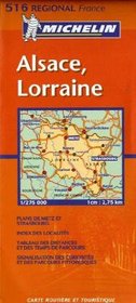 Michelin France: Alsace and  Lorraine