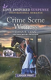 Crime Scene Witness (Amish Country Justice, Bk 15) (Love Inspired Suspense, No 1030) (Larger Print)