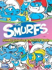 the Smurfs Jumbo Coloring and Activity Book