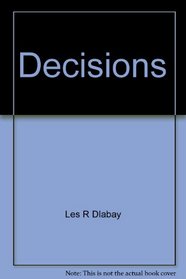 Decisions: Making personal economic choices