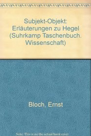 Subjekt, Objekt: Erl. zu Hegel (Suhrkamp Taschenbuch Wissenschaft ; 251) (German Edition)