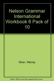 Nelson Grammar International Workbook 6 Pack of 10