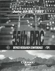 1997 55th Device Research Conference Digest: June 23-25, 1997 Colorado State University Fort Collins, Colorado