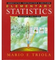 Elementary Statistics (Annotated Instructor's Edition)