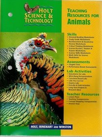 Holt Science & Technology (Teaching Resources for Animals)