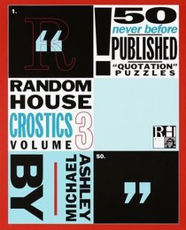 Random House Crostics, Volume 3 (Other)