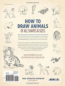 Big Book of Drawing Animals: 90+ Dogs, Cats, Horses and Wild Animals