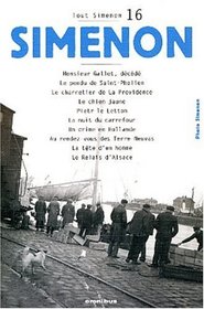 Tout Simenon centenaire, tome 16