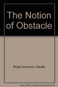 The Notion of Obstacle