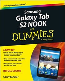 Samsung Galaxy Tab S2 NOOK For Dummies (For Dummies (Computer/Tech))