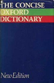 Concise Oxford Dictionary 6/E Revised Sykes
